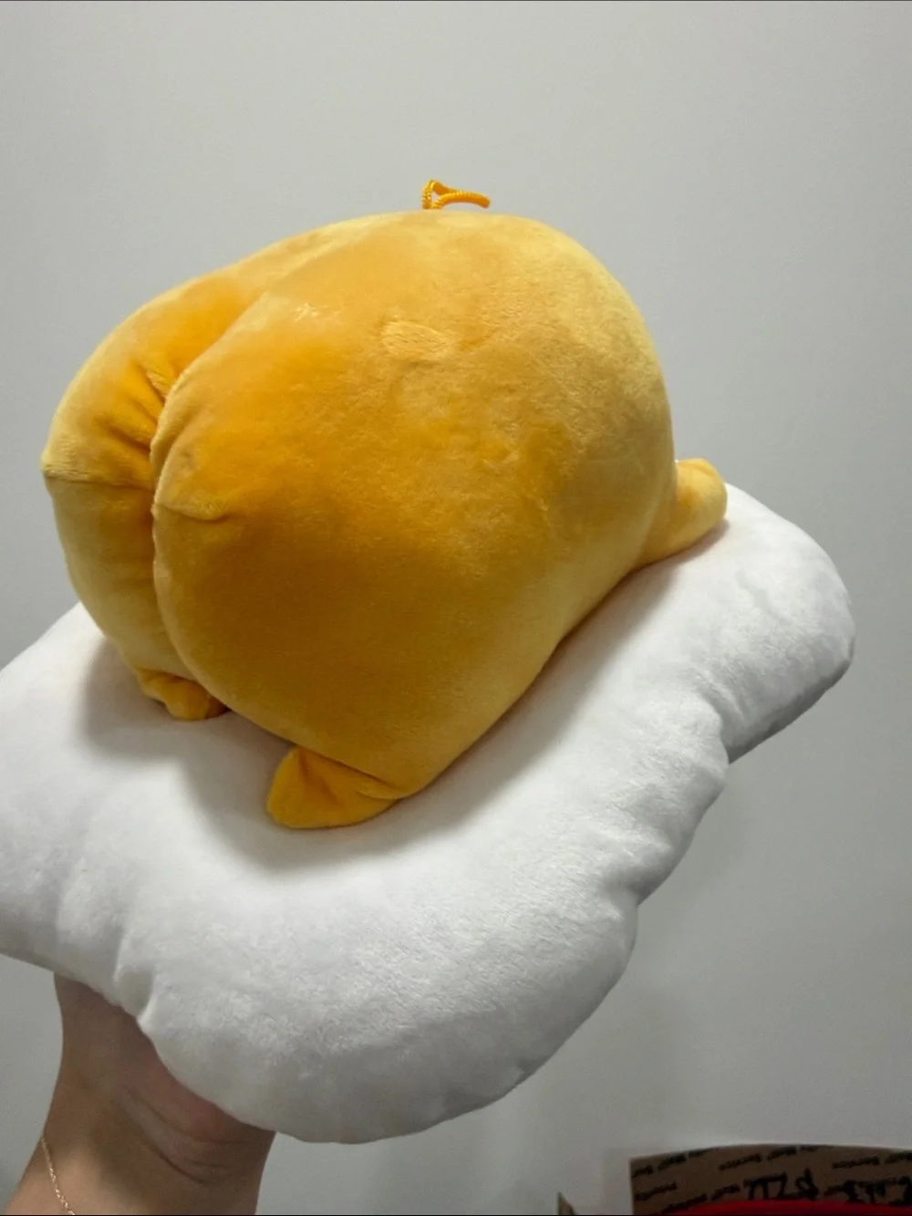 Plush Toy - Yellow Squishy Egg Character Plush